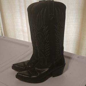 Steve Madden leather cowboy boots 6 med
